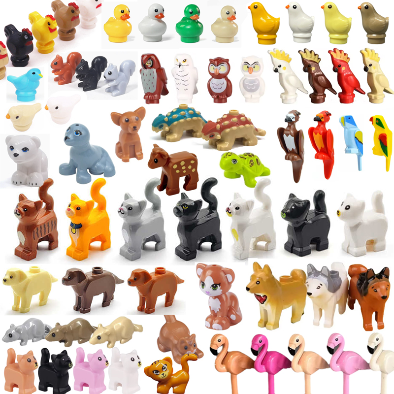 Board Game Ww2 - MOC Animal Scene Building Blocks Cats