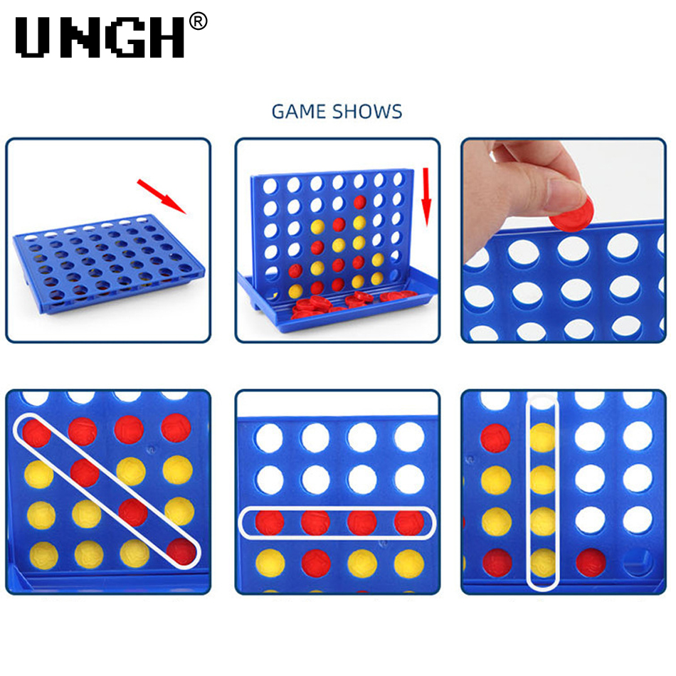 UNGH Four In A Row Bingo Chess - огляд і ціна Board Game Word