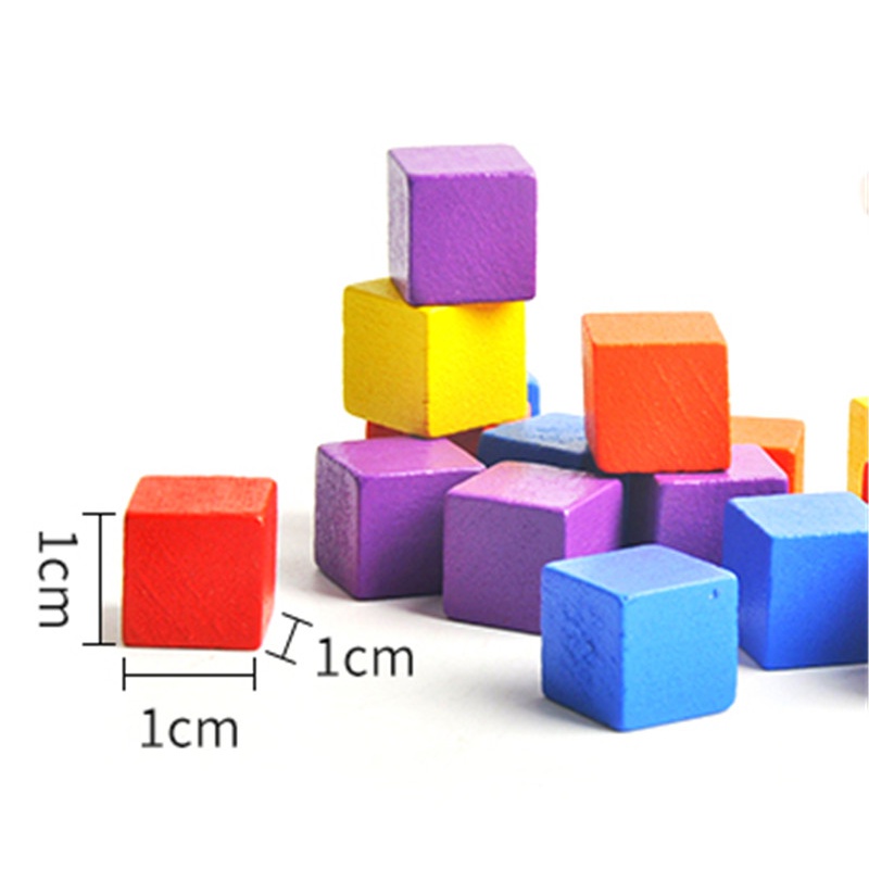 100Pcs/lots 10mm Wood Cubes Co - огляд і ціна Board Game Economy