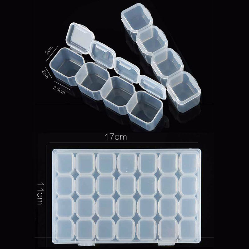 Transparent Nails Art Organize - огляд і ціна Token Tray Organizer