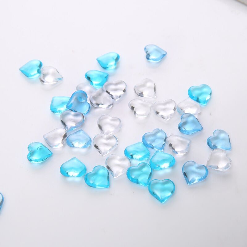 100PCS 10*4mm Heart Shape Acry - огляд і ціна Board Game Loop