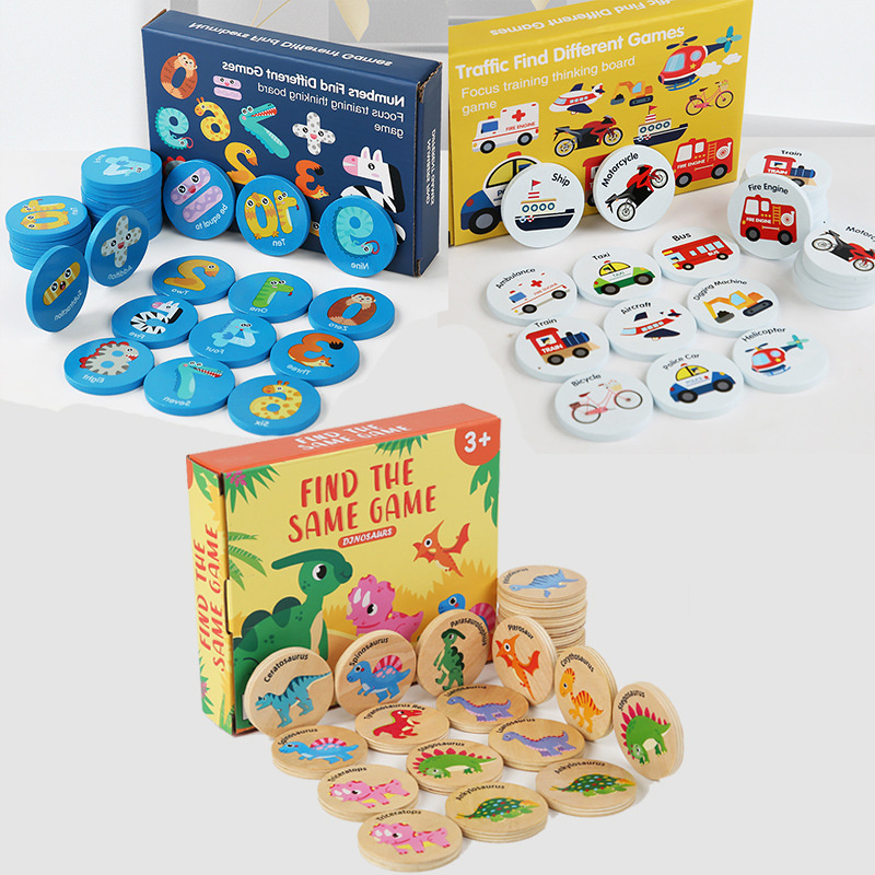 Kids Educational Wooden Memory - огляд і ціна Board Game Word