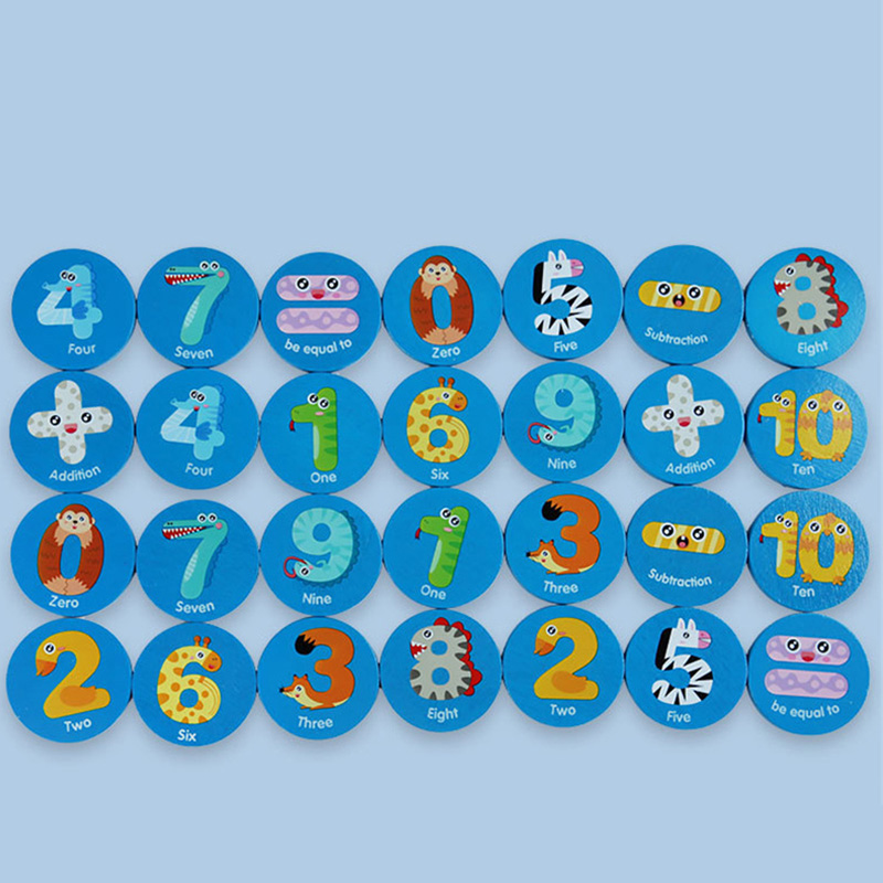 Kids Educational Wooden Memory - огляд і ціна Board Game Word