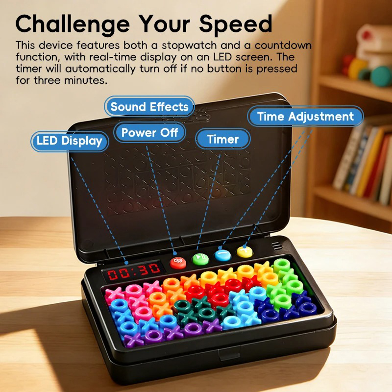 KNYYSECQ Smart XO Puzzle Child - огляд і ціна Board Game Word