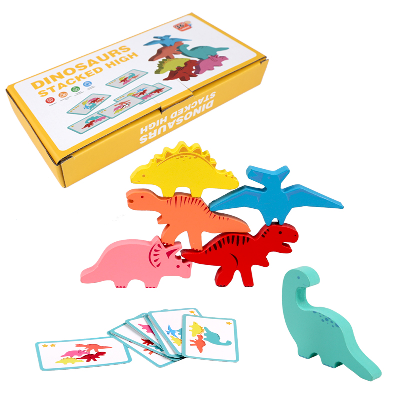 Wooden Balance Blocks Toys For - огляд і ціна Board Game Word