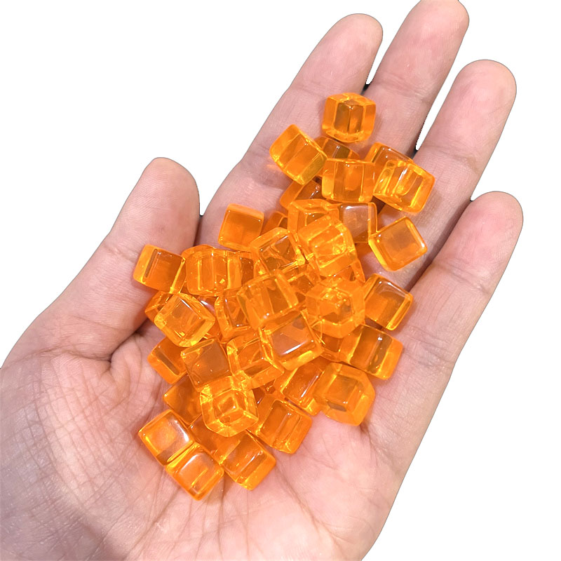 100pcs/set 8mm Clear Cube Dice - огляд і ціна Board Game Loop