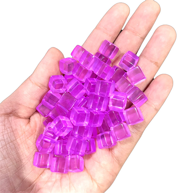 100pcs/set 8mm Clear Cube Dice - огляд і ціна Board Game Loop