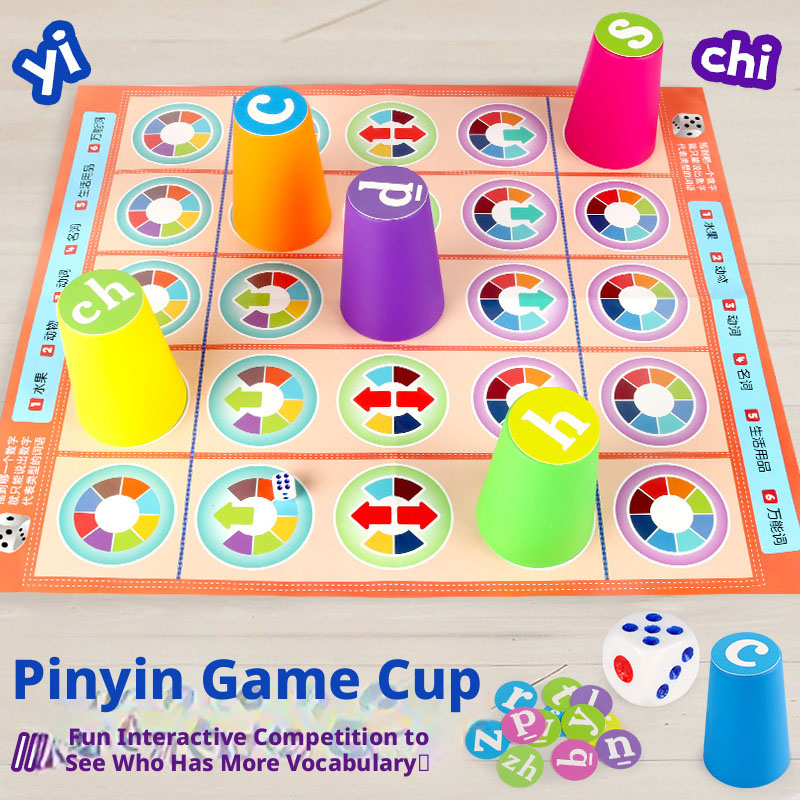 Hot Kids Chinese Pinyin Matchi - огляд і ціна Board Game Word