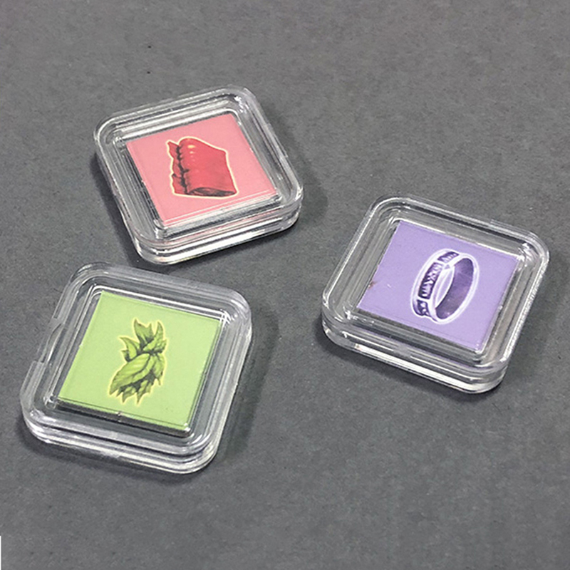 10PCS Square Clear Plastic Pro - огляд і ціна Board Game Economy