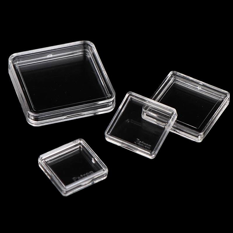10PCS Square Clear Plastic Pro - огляд і ціна Board Game Economy