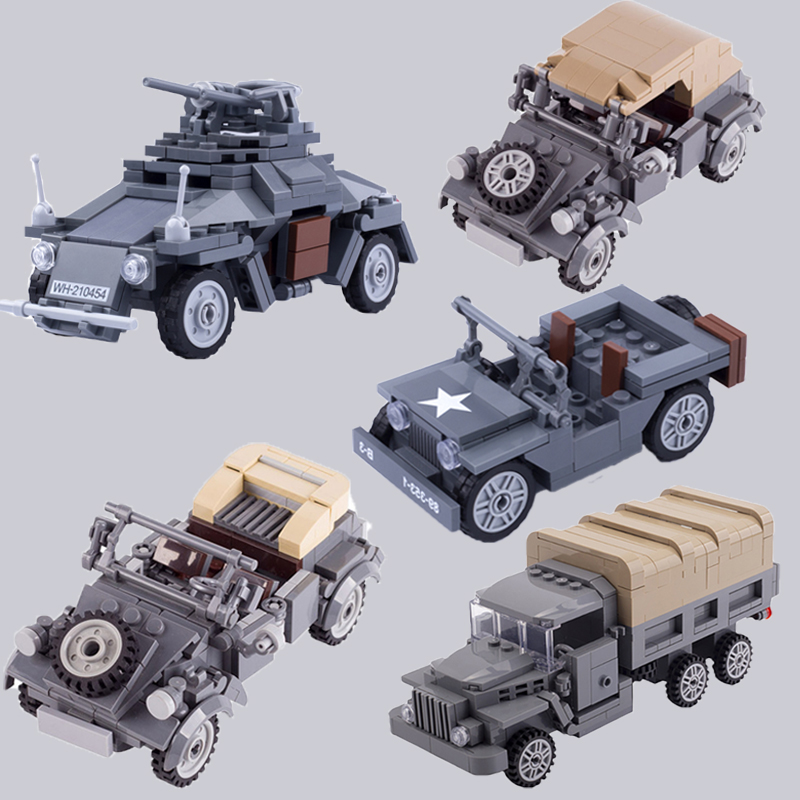 WWII Military Vehicle Building - огляд і ціна Board Game Ww2