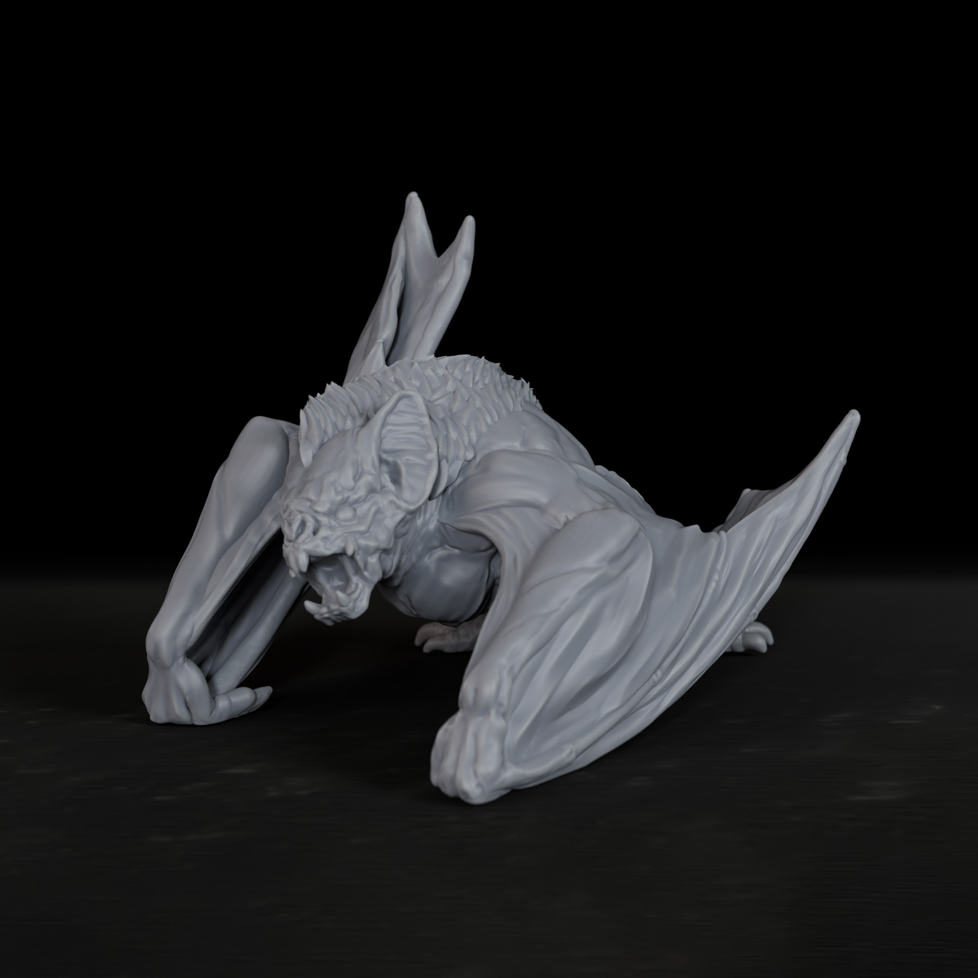 TTRPG Dire Bat Miniature Evil  - огляд і ціна Board Game Rpg
