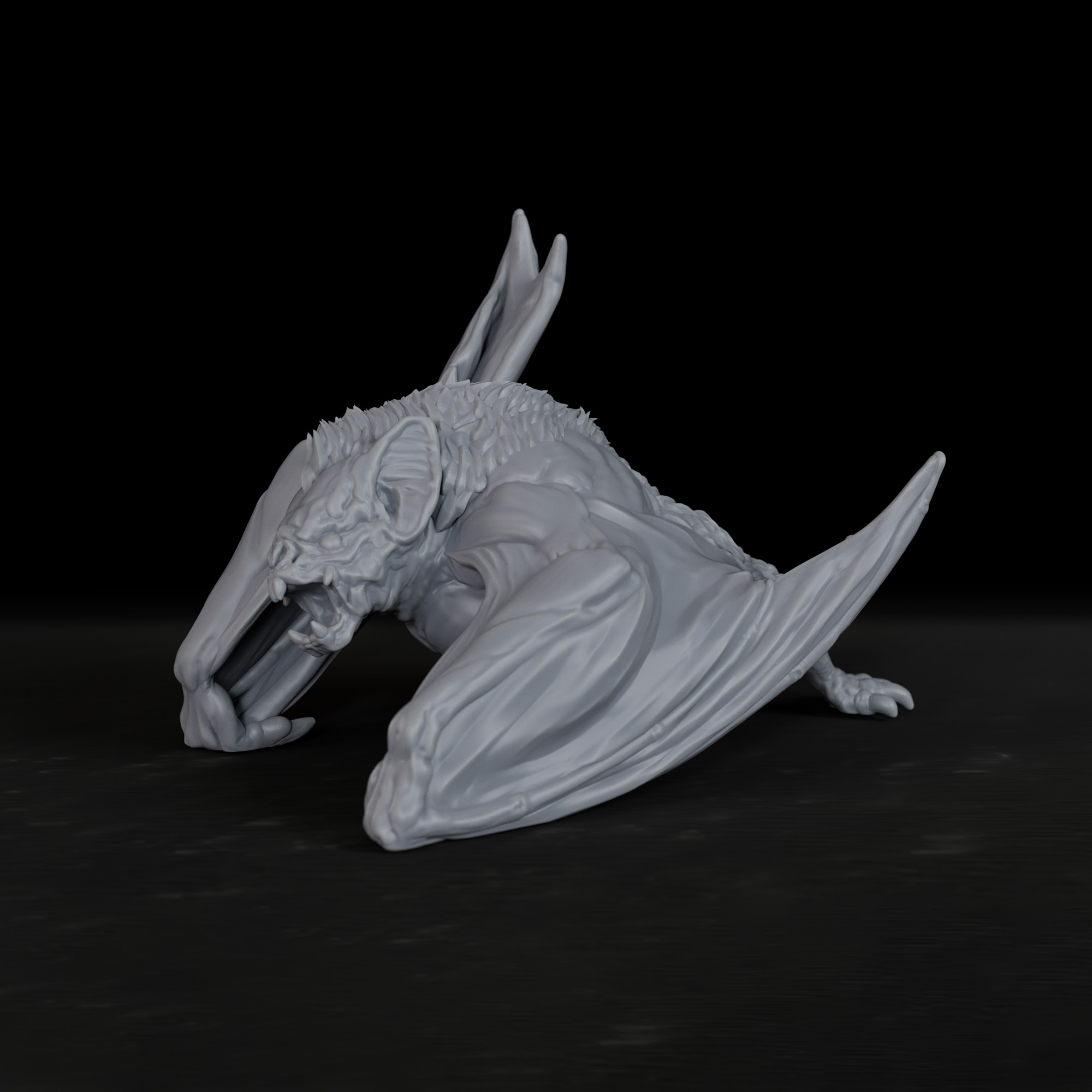 TTRPG Dire Bat Miniature Evil  - огляд і ціна Board Game Rpg