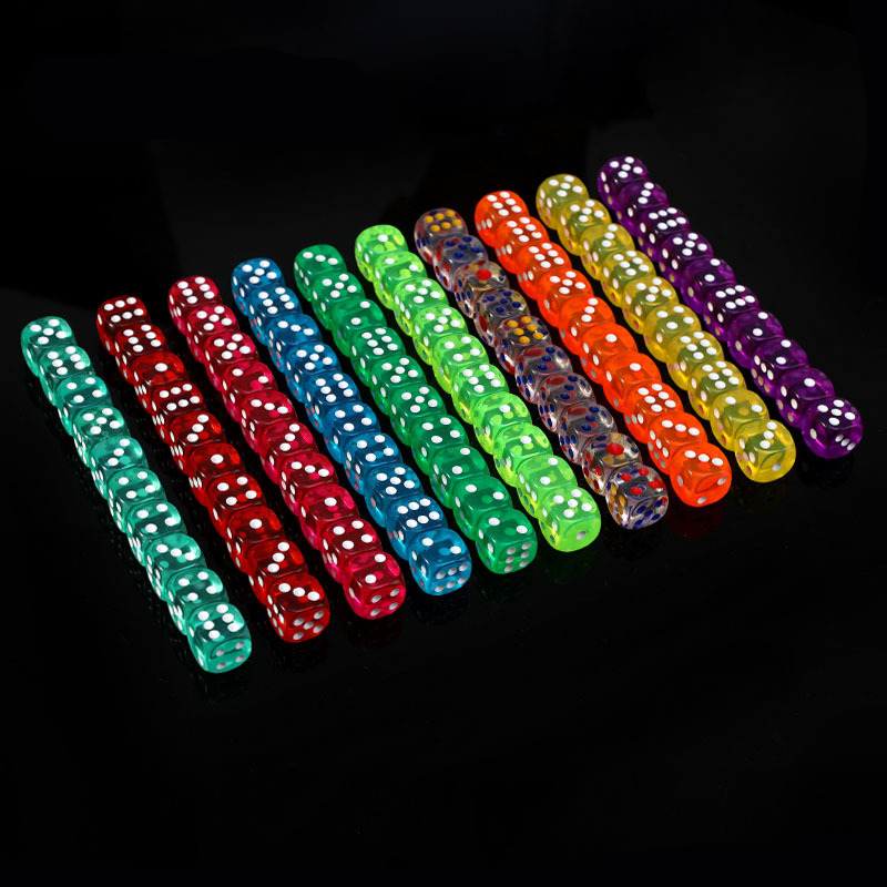 10Pcs Dices with Drawstring Di - огляд і ціна Board Game Loop