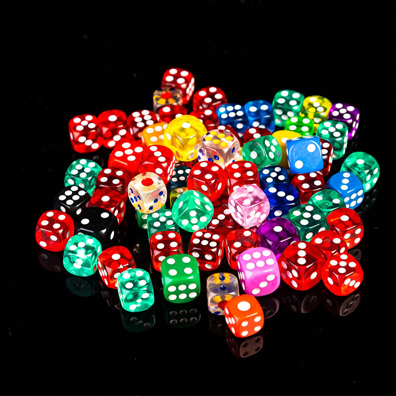 10Pcs Dices with Drawstring Di - огляд і ціна Board Game Loop