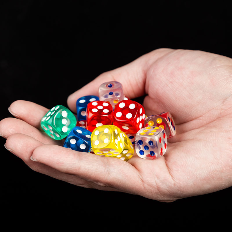 10Pcs Dices with Drawstring Di - огляд і ціна Board Game Loop