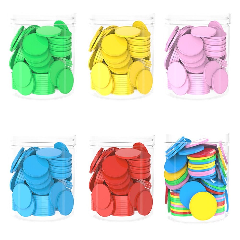 100pcs Plastic Counting Chips  - огляд і ціна Board Game Loop