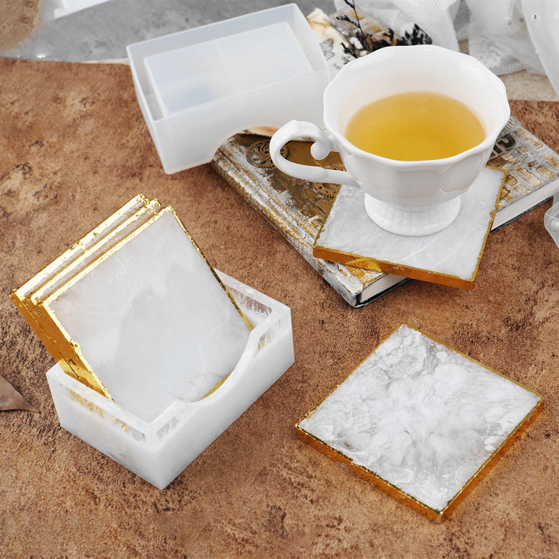SNASAN Coaster Cup Mat Silicon - огляд і ціна Token Tray Organizer