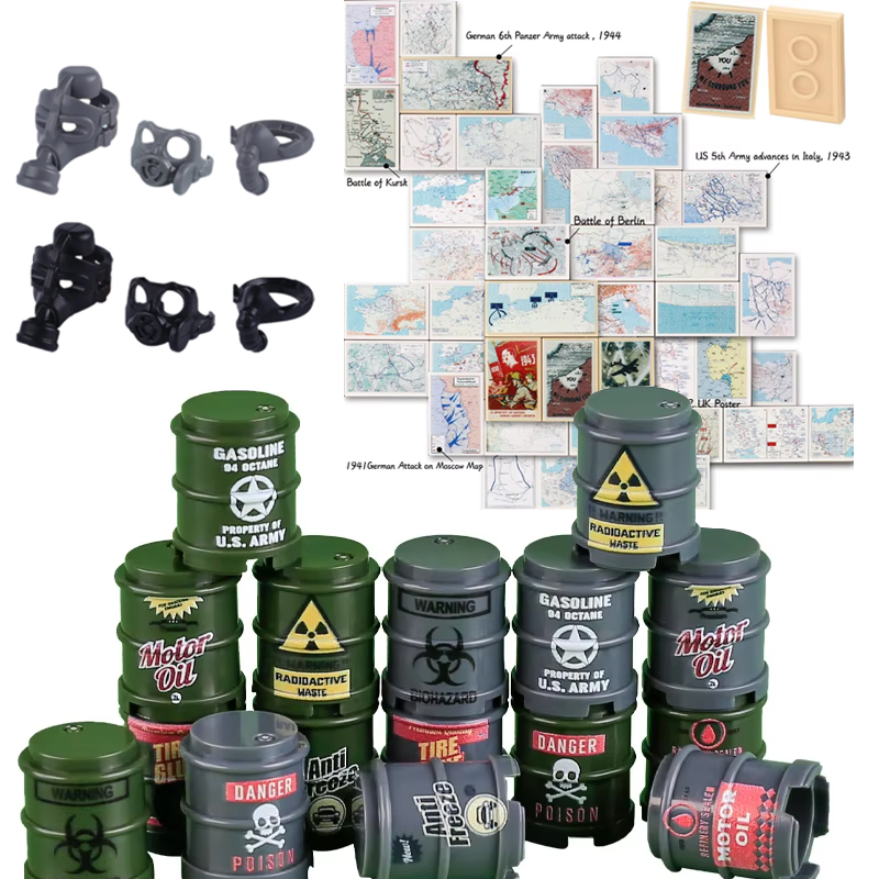 Military Building Blocks 3D Ci - огляд і ціна Board Game Ww2