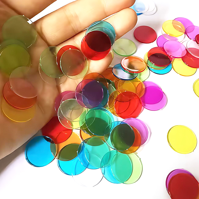 100/200PCS 19mm Round Count Ch - огляд і ціна Board Game Loop