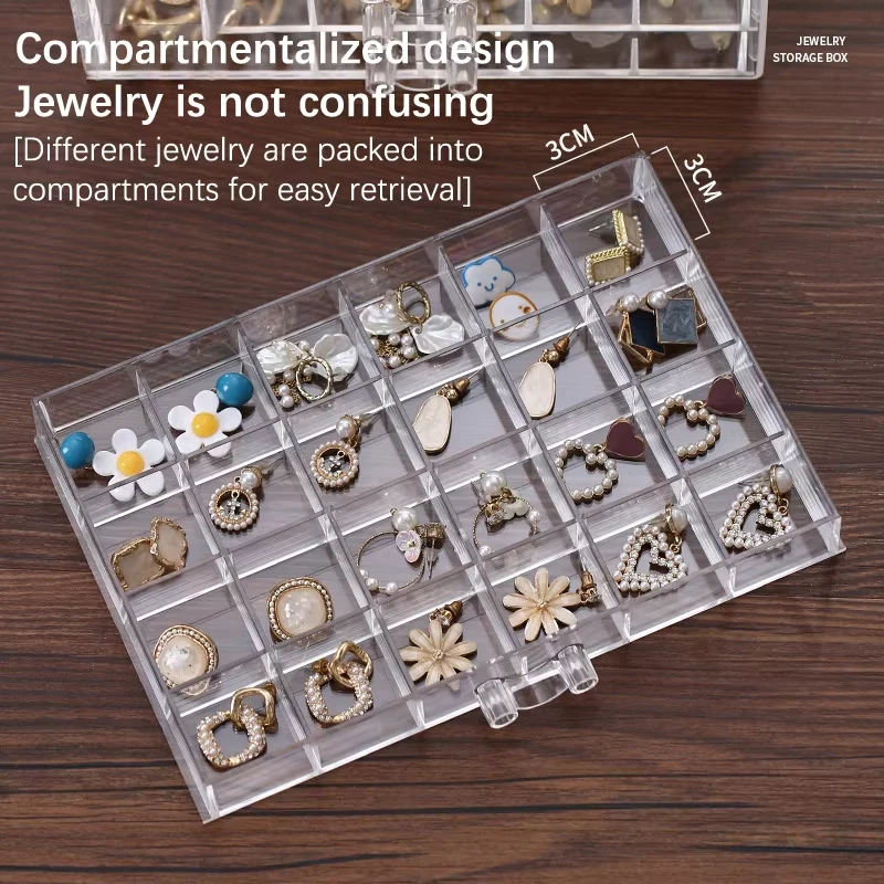 Transparent Jewelry Storage Bo - огляд і ціна Token Tray Organizer