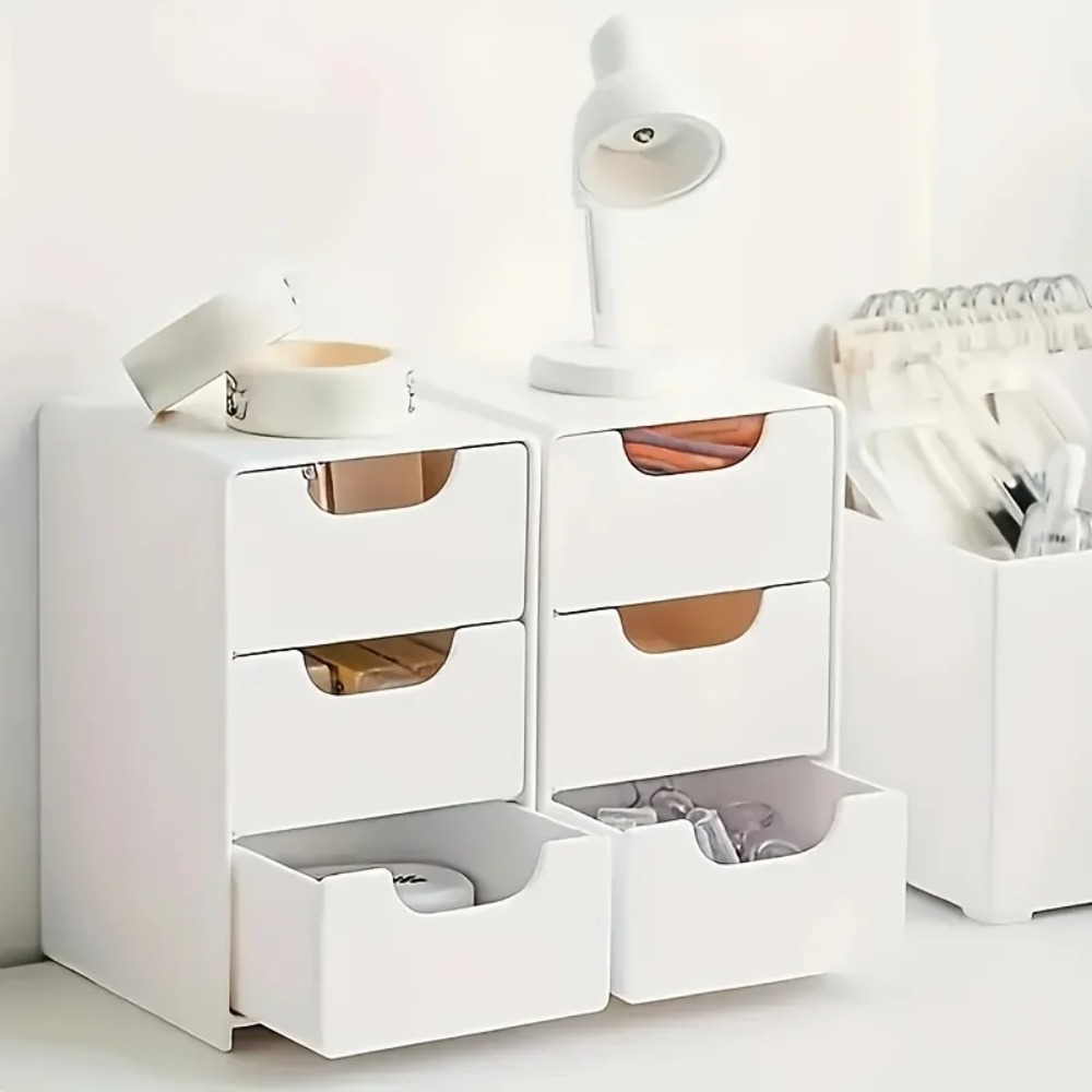 Chic 3-Tier Desk Organizer wit - огляд і ціна Token Tray Organizer