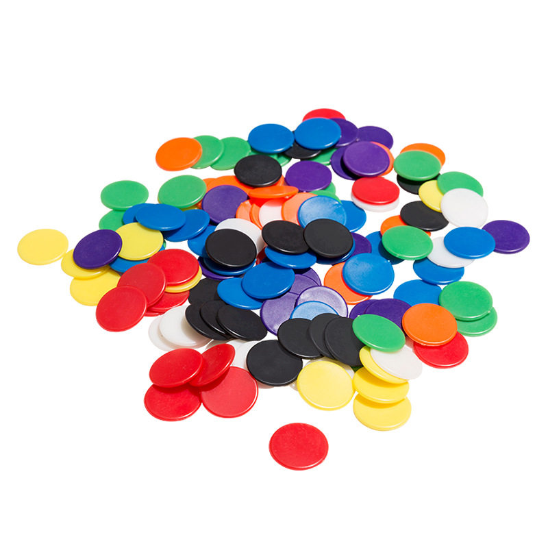 50/100/200pcs 19mm Chips Plast - огляд і ціна Board Game Economy