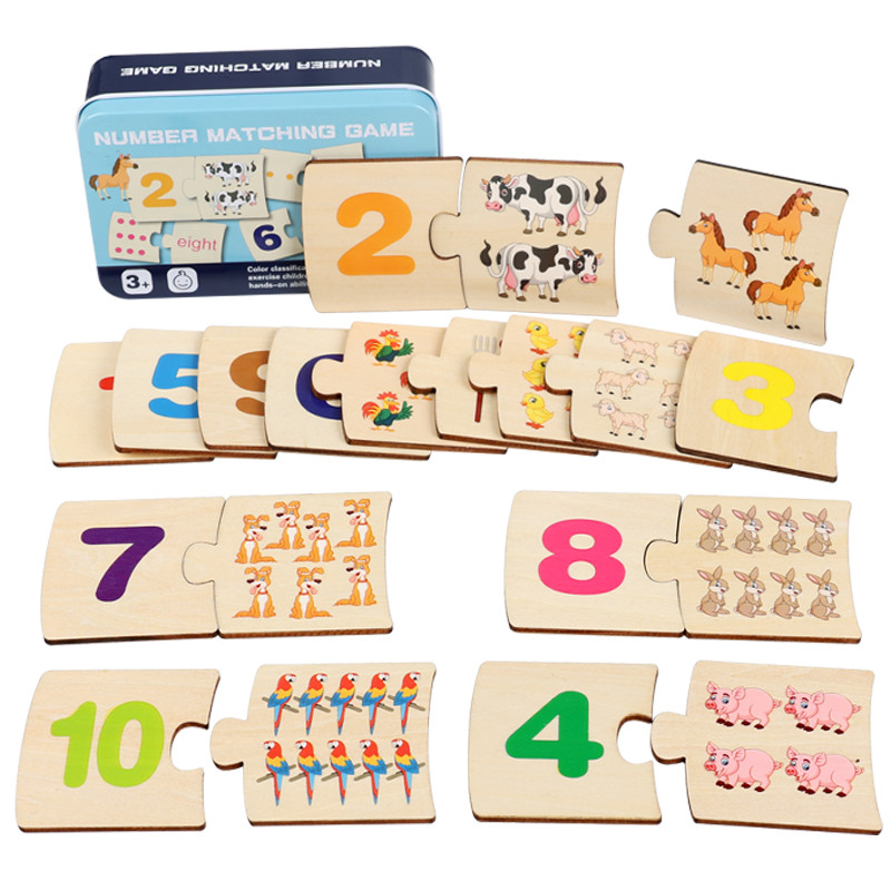 Children Iron Box Number Enlig - огляд і ціна Board Game Word