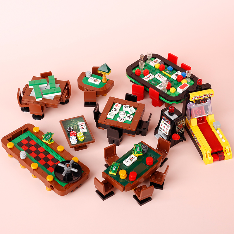MOC City Poker Table Building  - огляд і ціна Board Game Ww2