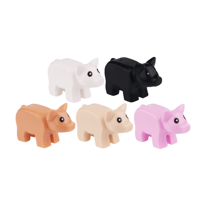MOC City Pig Animal Figures Bu - огляд і ціна Board Game Ww2