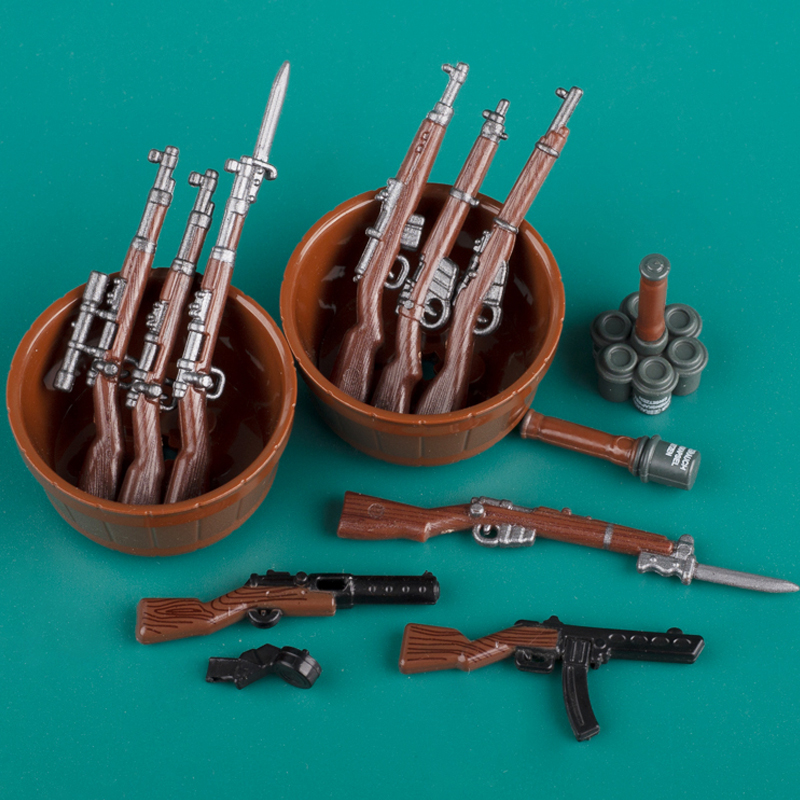 WW2 Military Wooden Guns Build - огляд і ціна Board Game Ww2