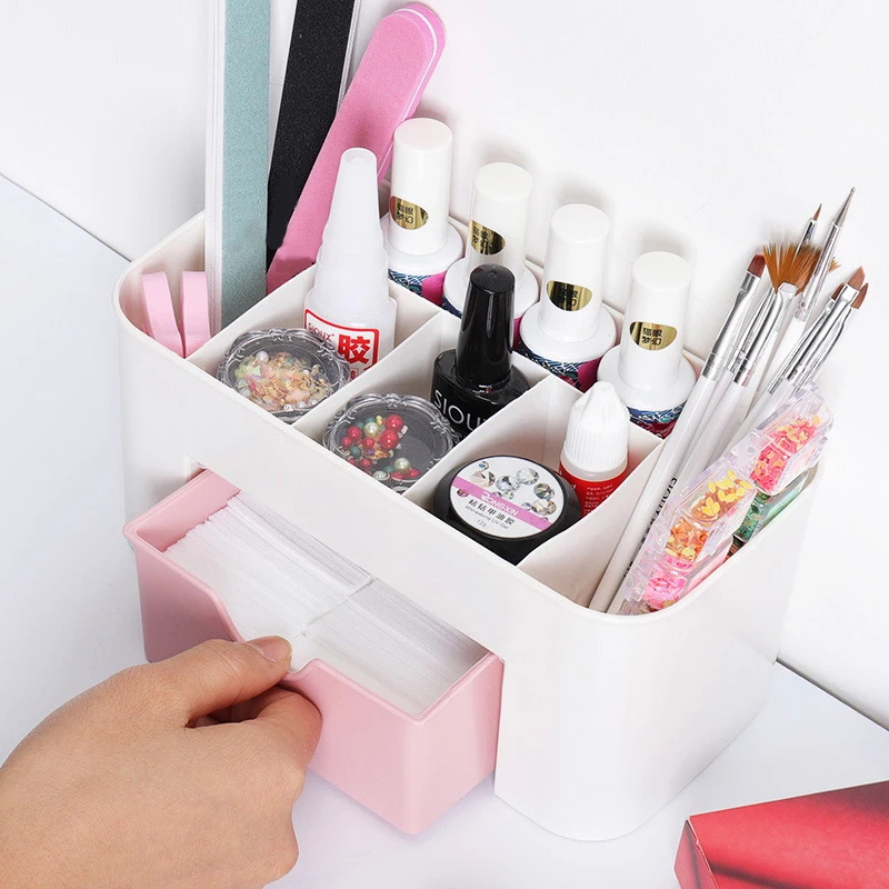 Nail Art Organizer Desktop Dra - огляд і ціна Token Tray Organizer