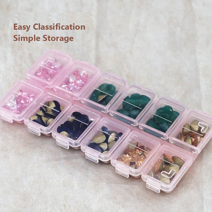 12 Compartments Plastic Rhines - огляд і ціна Token Tray Organizer