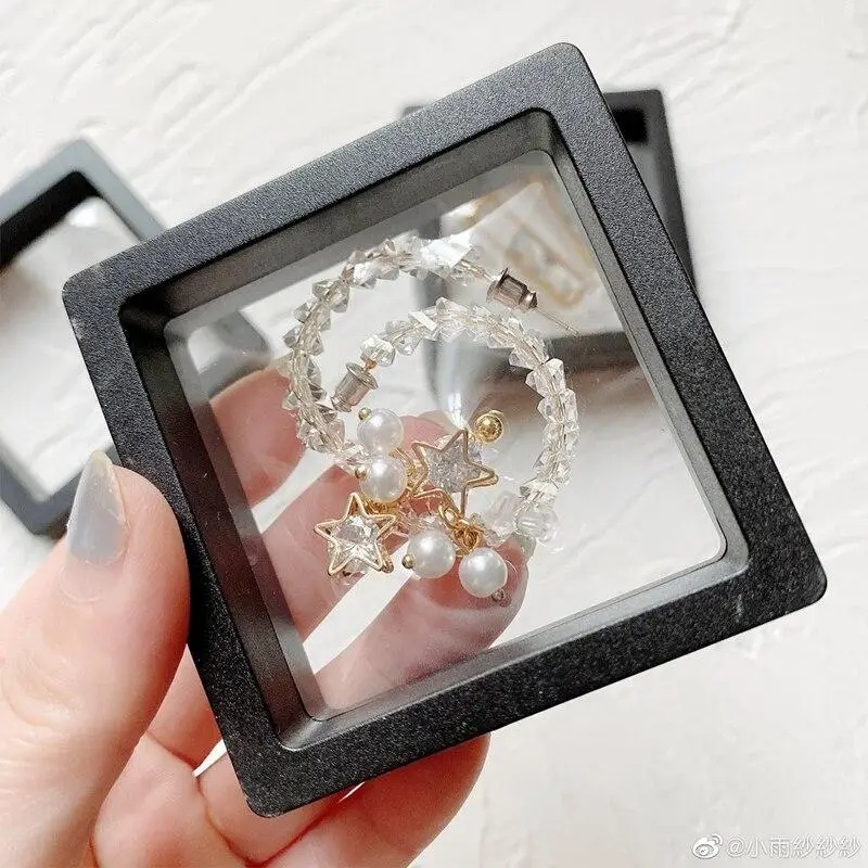 20Pcs Clearview 3D Floating Di - огляд і ціна Token Tray Organizer