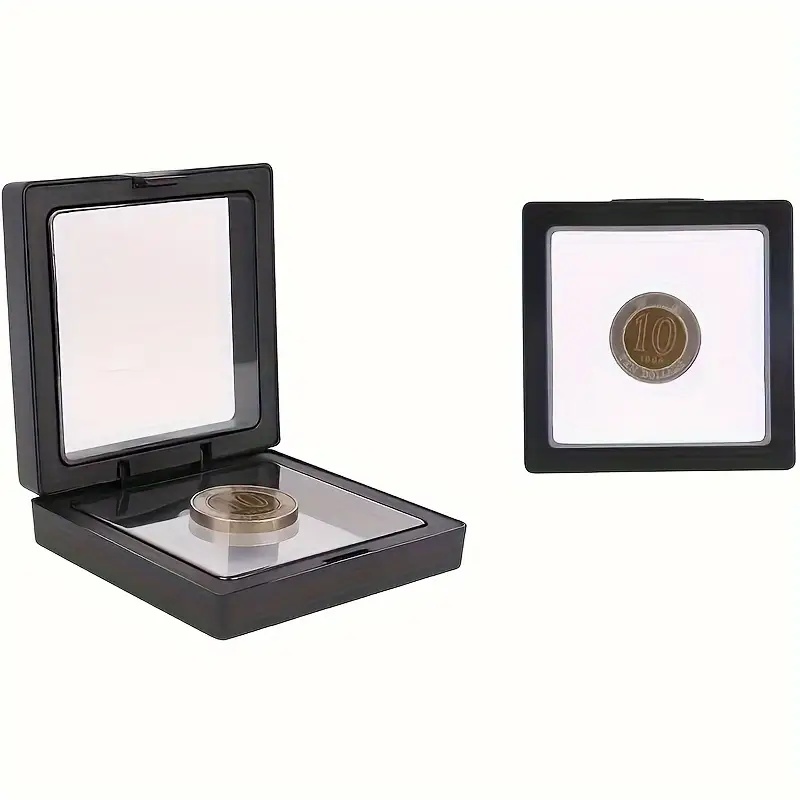 20Pcs Clearview 3D Floating Di - огляд і ціна Token Tray Organizer