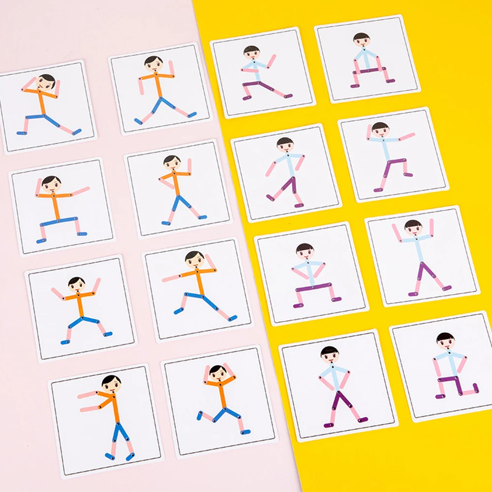 Sport Wooden Man Material DIY  - огляд і ціна Board Game Word