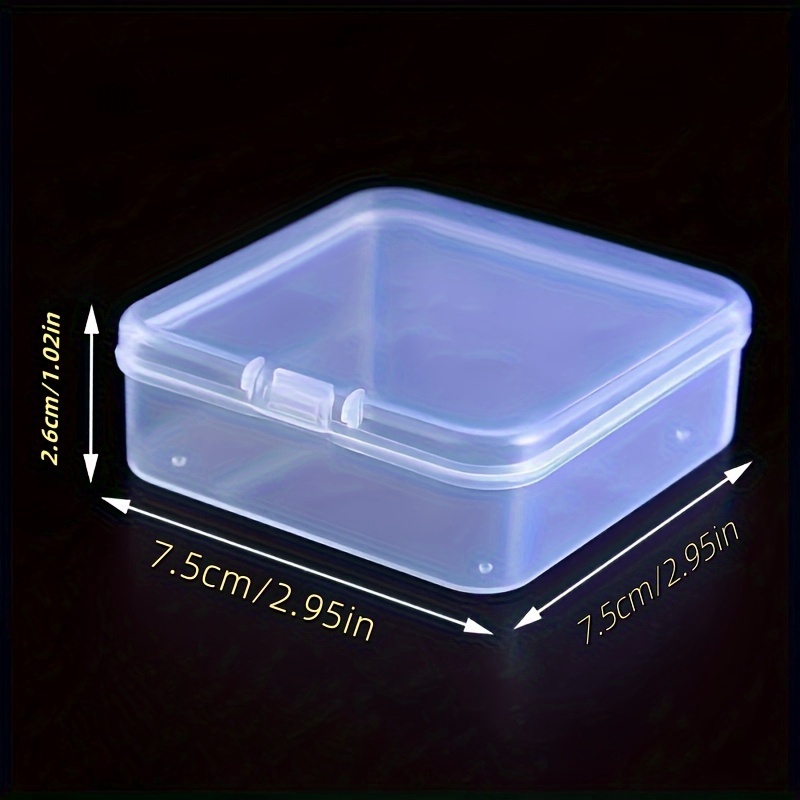 8pcs Clear Storage Boxes Porta - огляд і ціна Token Tray Organizer