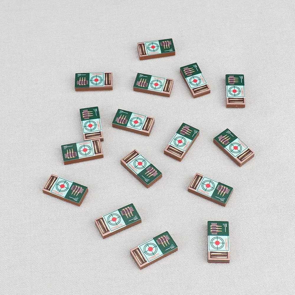 MOC 10PCS Printed 3069 Bullet  - огляд і ціна Board Game Ww2