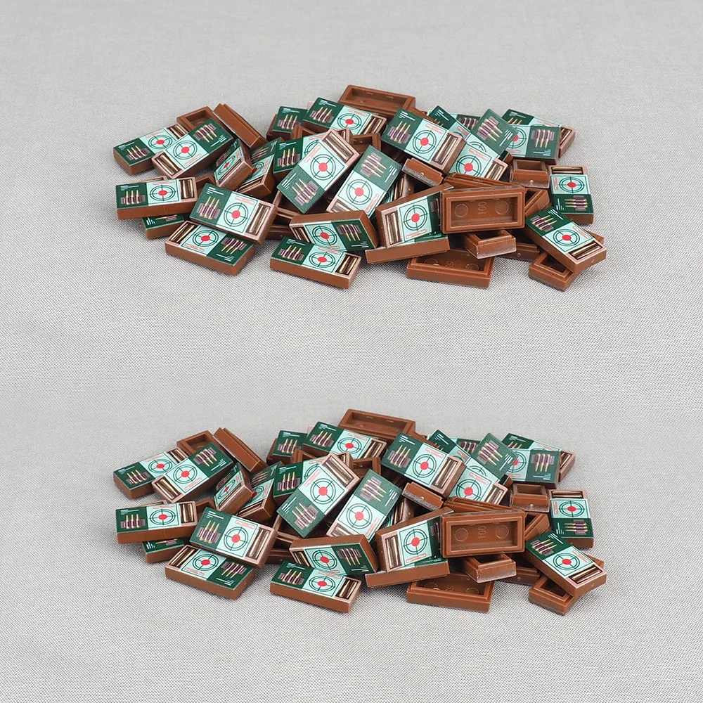 MOC 10PCS Printed 3069 Bullet  - огляд і ціна Board Game Ww2