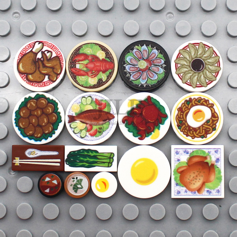MOC Chinese Food Pattern Tile  - огляд і ціна Board Game Ww2