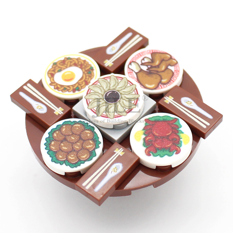 MOC Chinese Food Pattern Tile  - огляд і ціна Board Game Ww2